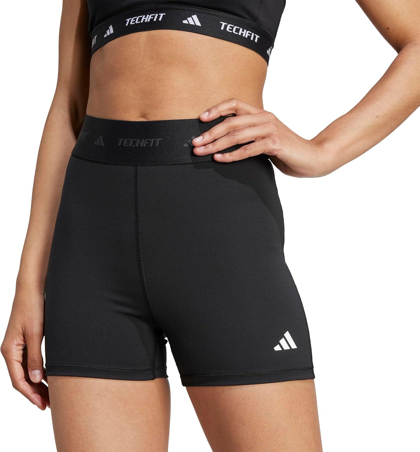 image:imageadidas Womens Techfit Short LeggingsBlack