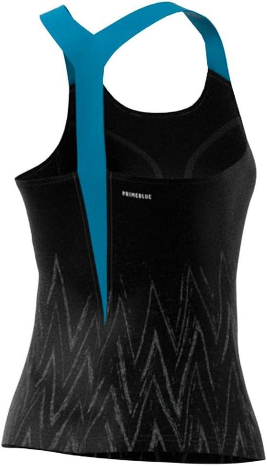image:imageadidas Womens Tennis Tank Primeblue AeroknitBlack
