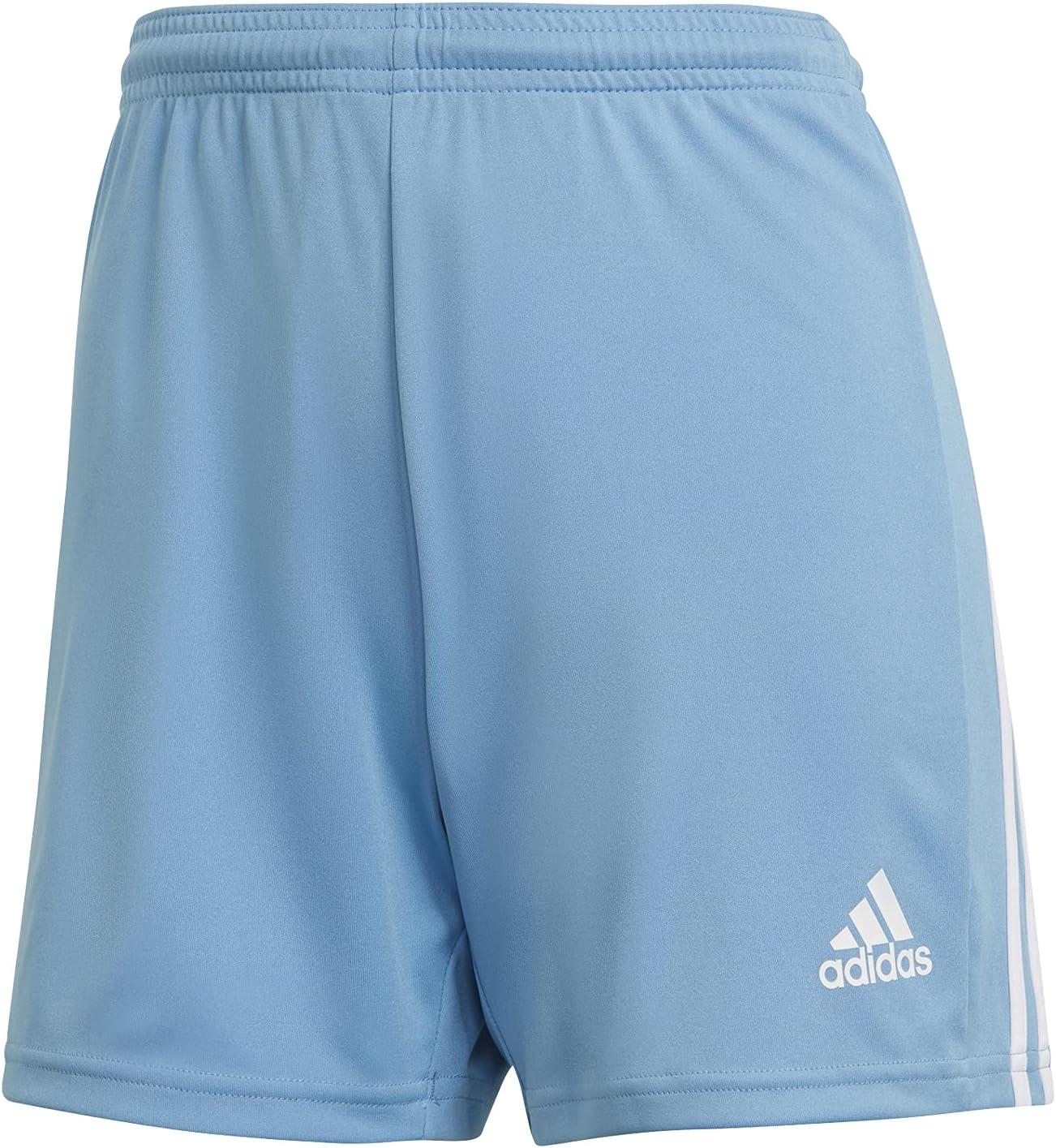 image:imageadidas Womens Tiro 21 Sweat ShortsTeam Light BlueWhite Full Stripes