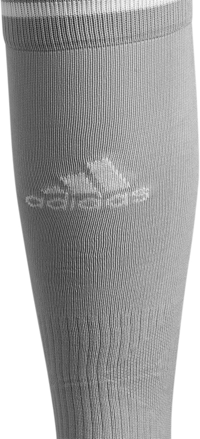 image:imageadidas unisexadult Copa Zone Cushion 4 Soccer Socks 1pairGreyTeam Light GreyWhite