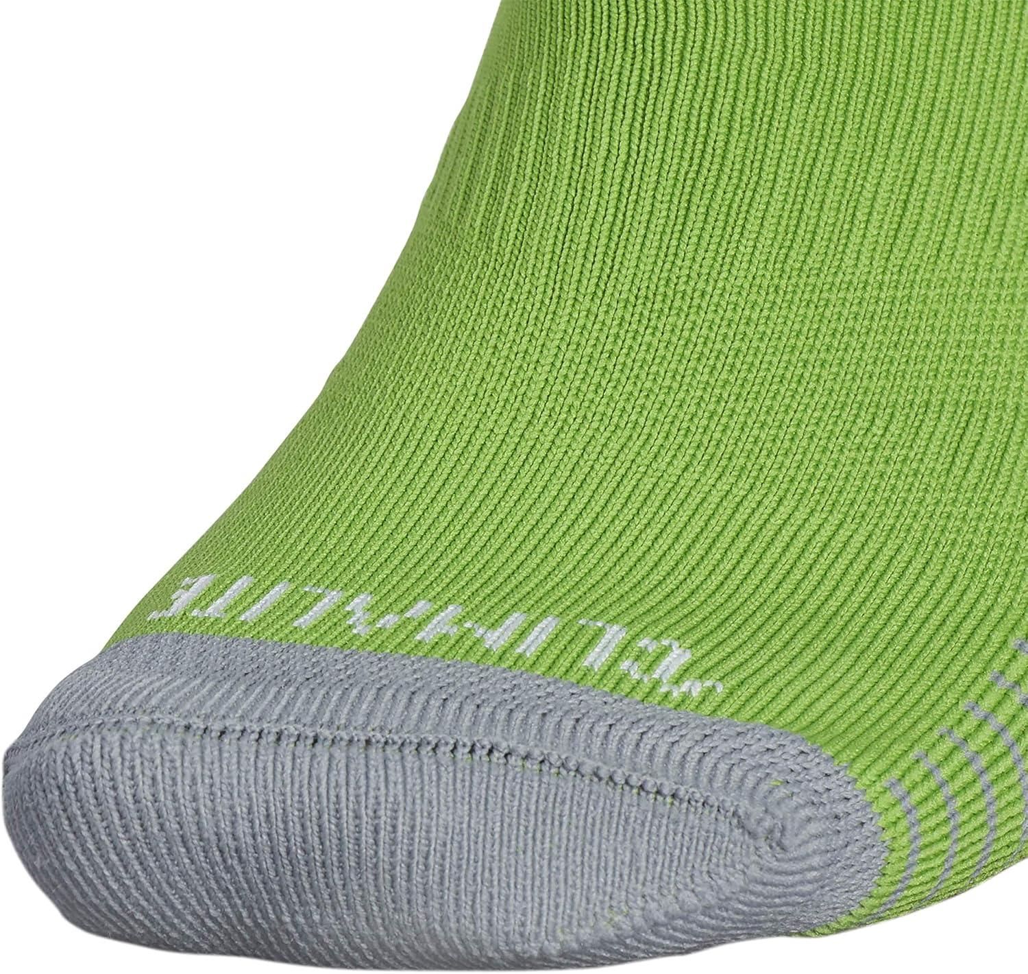 image:imageadidas unisexadult Copa Zone Cushion 4 Soccer Socks 1pairRave GreenWhite