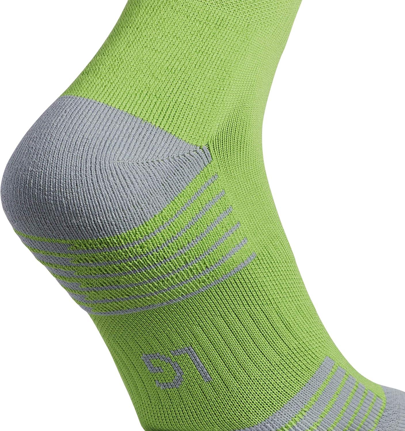 image:imageadidas unisexadult Copa Zone Cushion 4 Soccer Socks 1pairRave GreenWhite