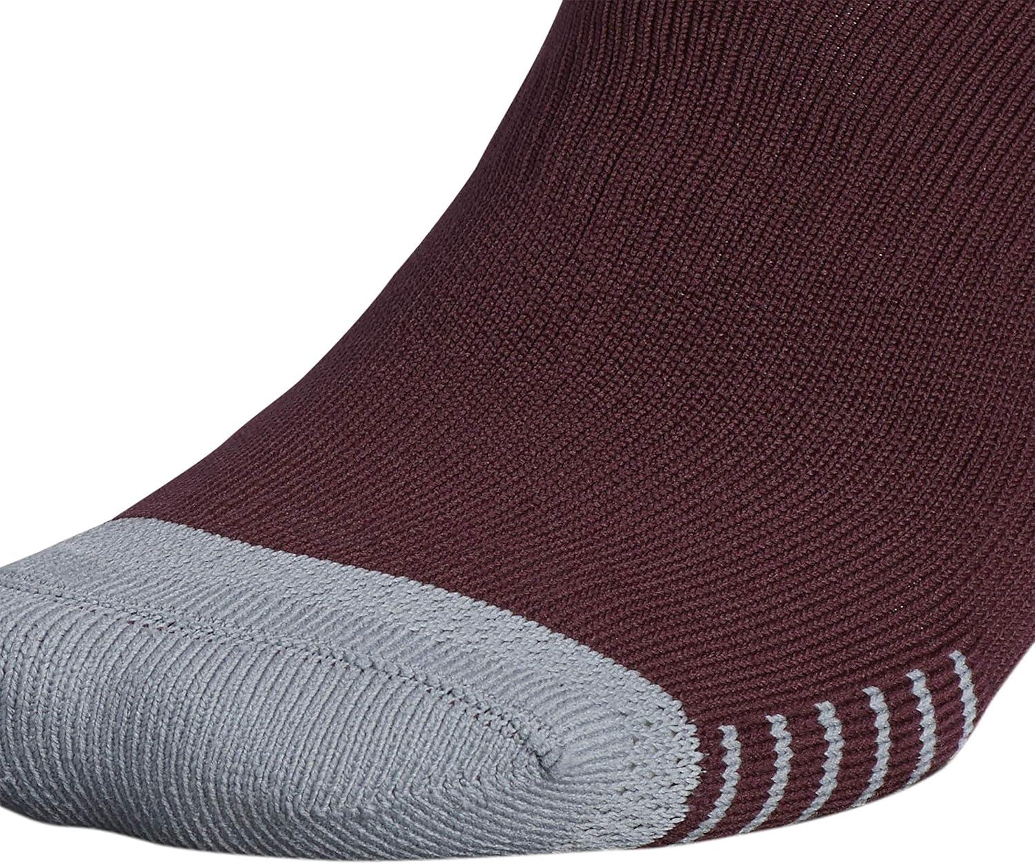 image:imageadidas unisexadult Copa Zone Cushion 4 Soccer Socks 1pairTeam MaroonWhite
