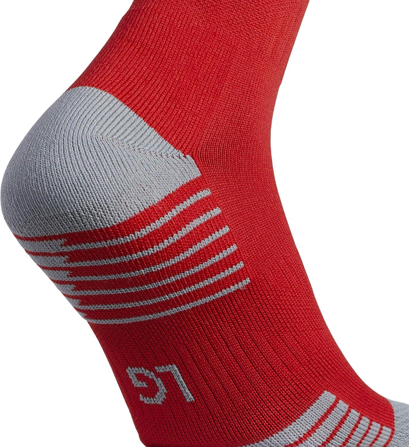 image:imageadidas unisexadult Copa Zone Cushion 4 Soccer Socks 1pairTeam Power RedWhite