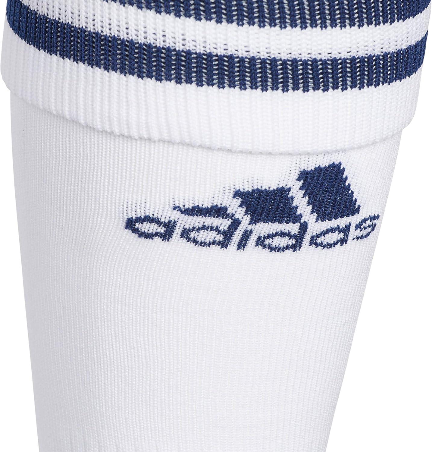 image:imageadidas unisexadult Copa Zone Cushion 4 Soccer Socks 1pairWhiteTeam Navy Blue