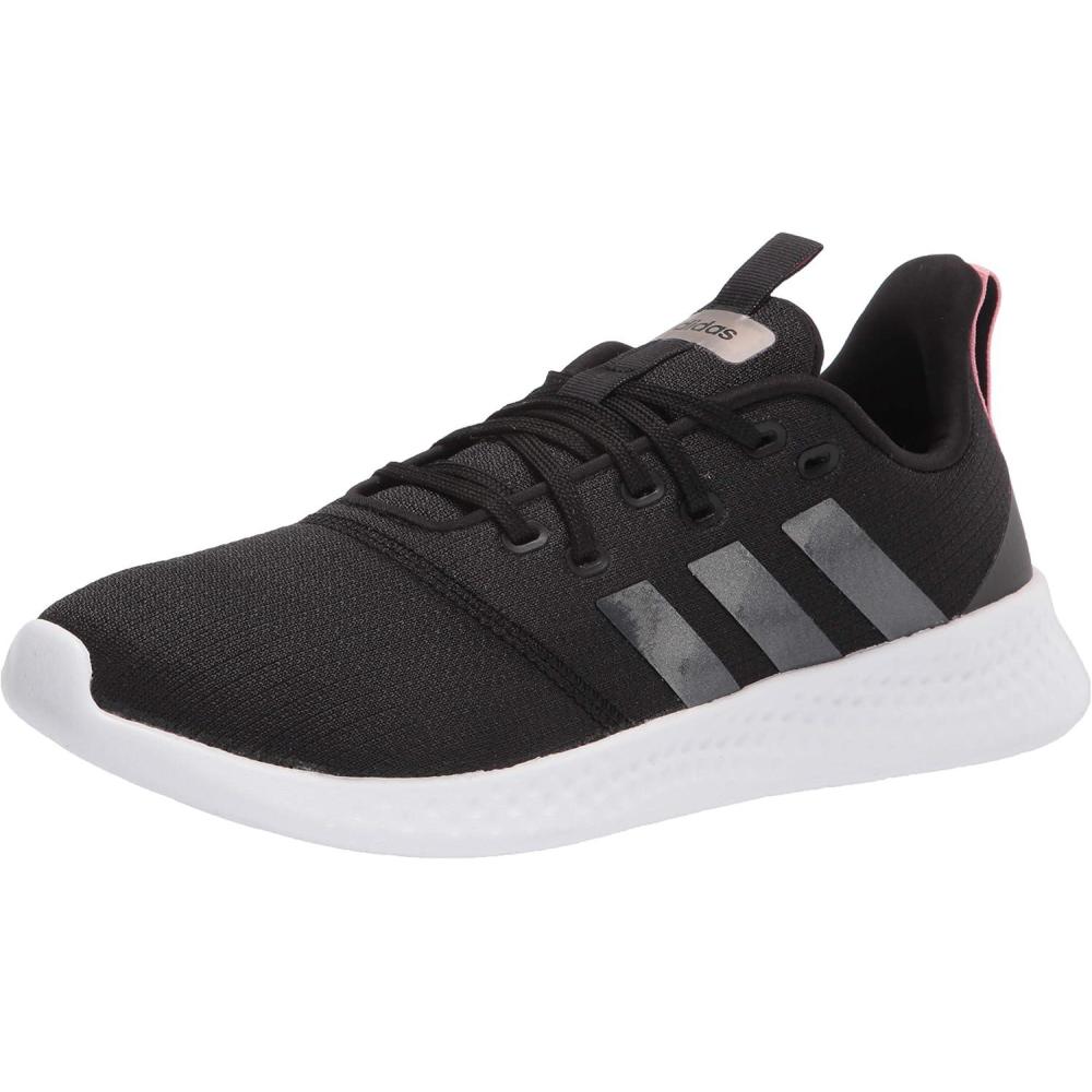 image:imageAdidas Womens Puremotion Se ShoesBlackGreySuper Pop