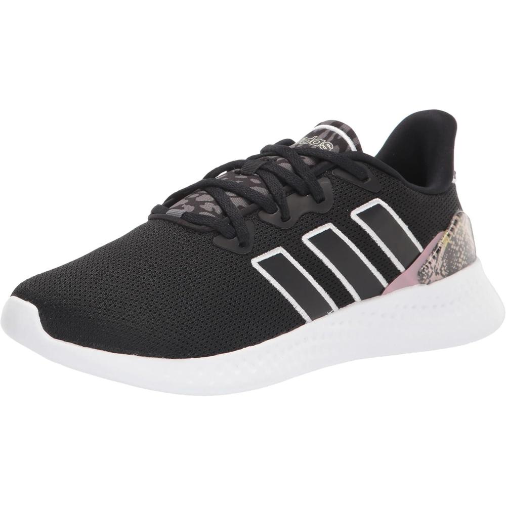 image:imageAdidas Womens Puremotion Se ShoesCore BlackWhiteMagic Mauve