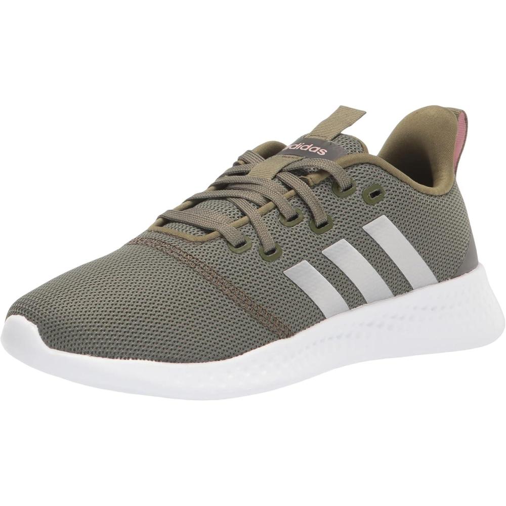 image:imageAdidas Womens Puremotion Se ShoesFocus OliveMatte SilverWonder Mauve