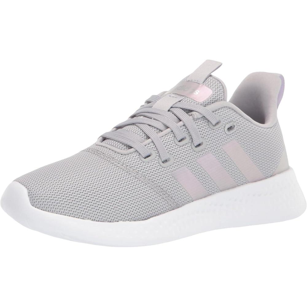 image:imageAdidas Womens Puremotion Se ShoesGreySilver MetallicPurple Tint