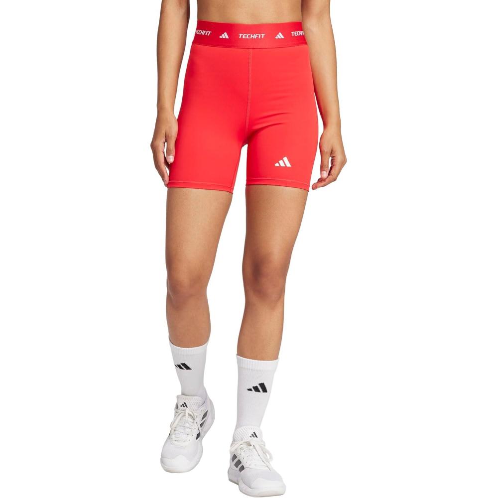 image:imageAdidas Womens Techfit Training Short LeggingsPure Ruby