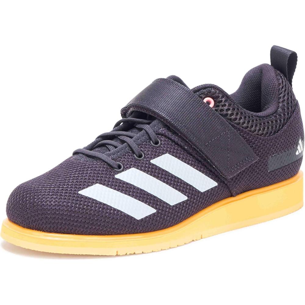 image:imageadidas Unisex Adult Powerlift 5 Weightlifting ShoesAurora BlackZero MetallicSpark