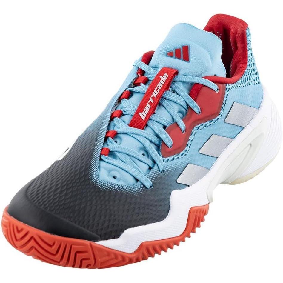 image:imageadidas Womens Barricade Tennis ShoesPreloved BlueSilver Metallic