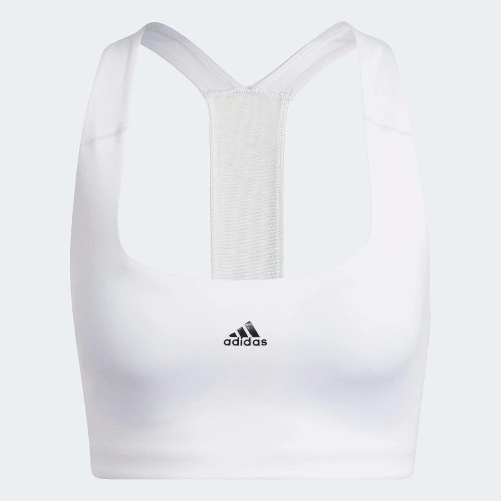 image:imageadidas Womens Plus Size Powerimpact Training Medium Support Bra Color OptionsWhiteBlack
