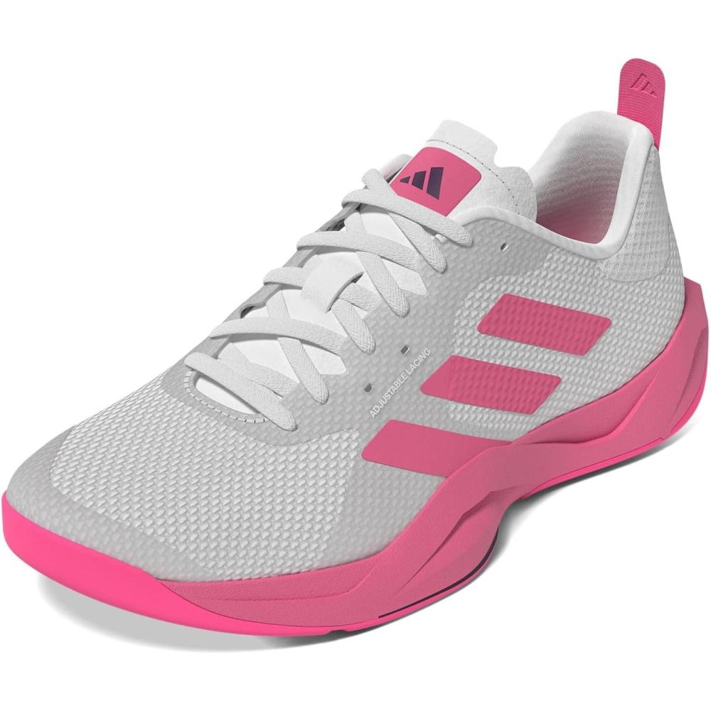 image:imageadidas Womens Rapidmove Trainer Athletic ShoesWhitePink FusionLucid Pink