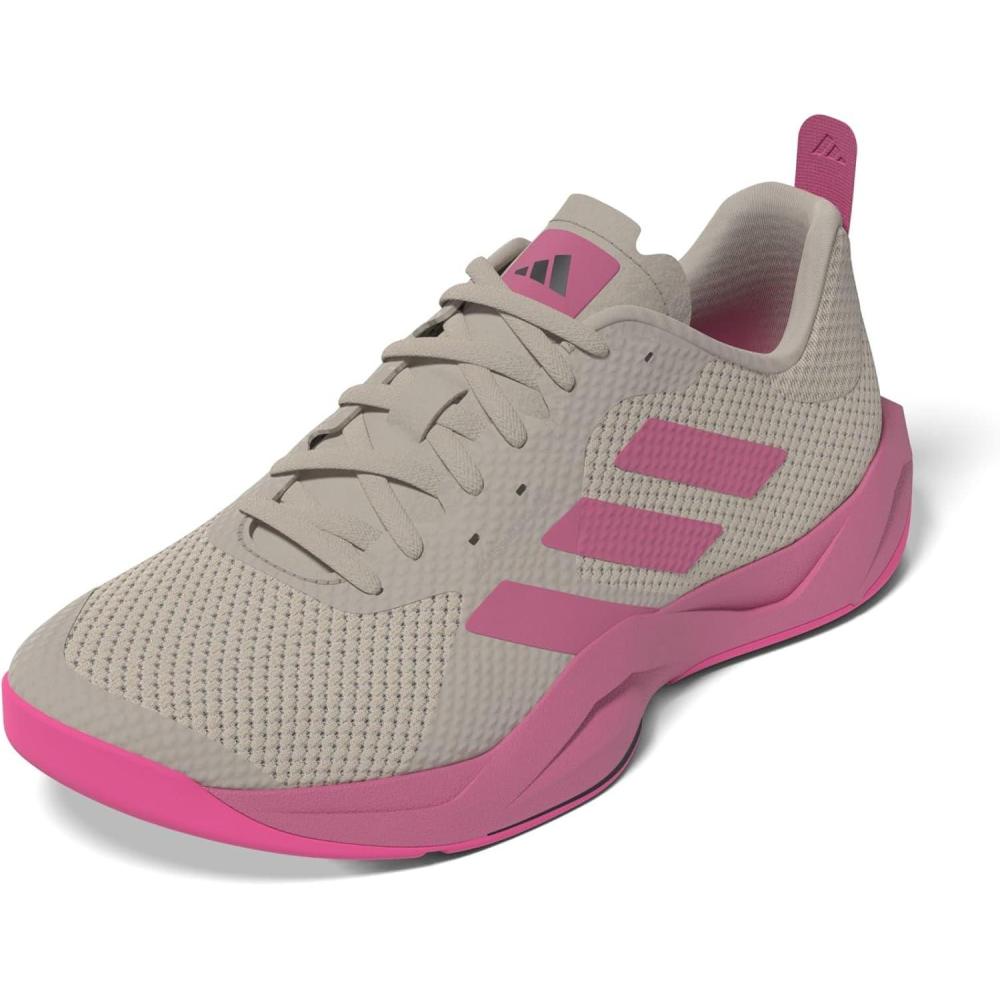 image:imageadidas Womens Rapidmove Trainer Athletic ShoesWonder BeigeWonder BeigePink Fusion