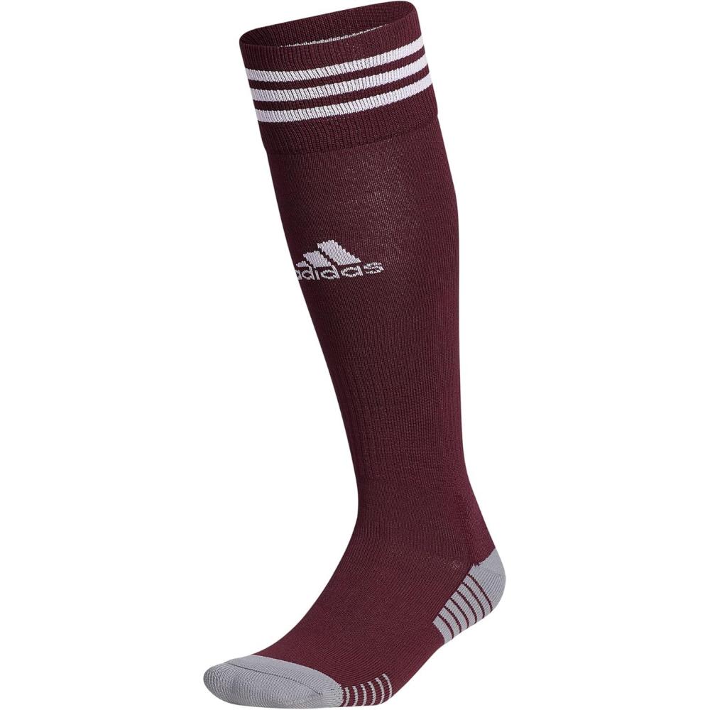 image:imageadidas unisexadult Copa Zone Cushion 4 Soccer Socks 1pairTeam MaroonWhite