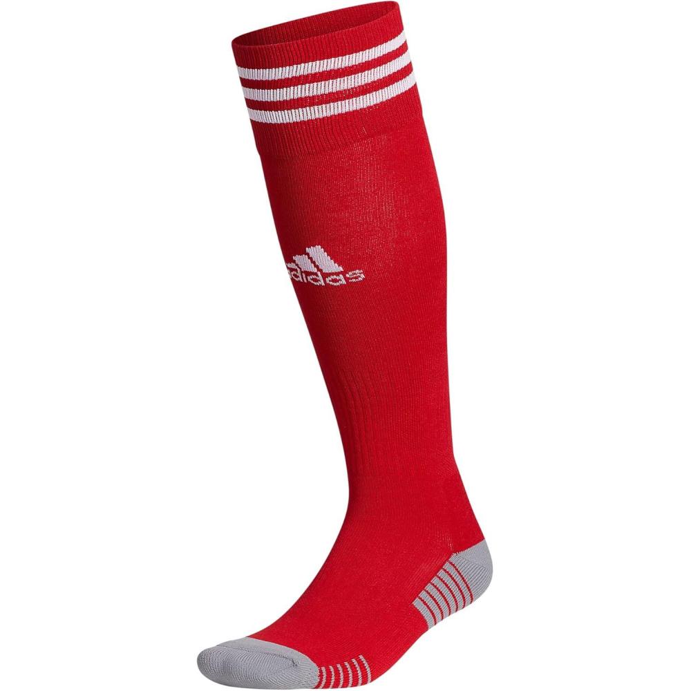 image:imageadidas unisexadult Copa Zone Cushion 4 Soccer Socks 1pairTeam Power RedWhite
