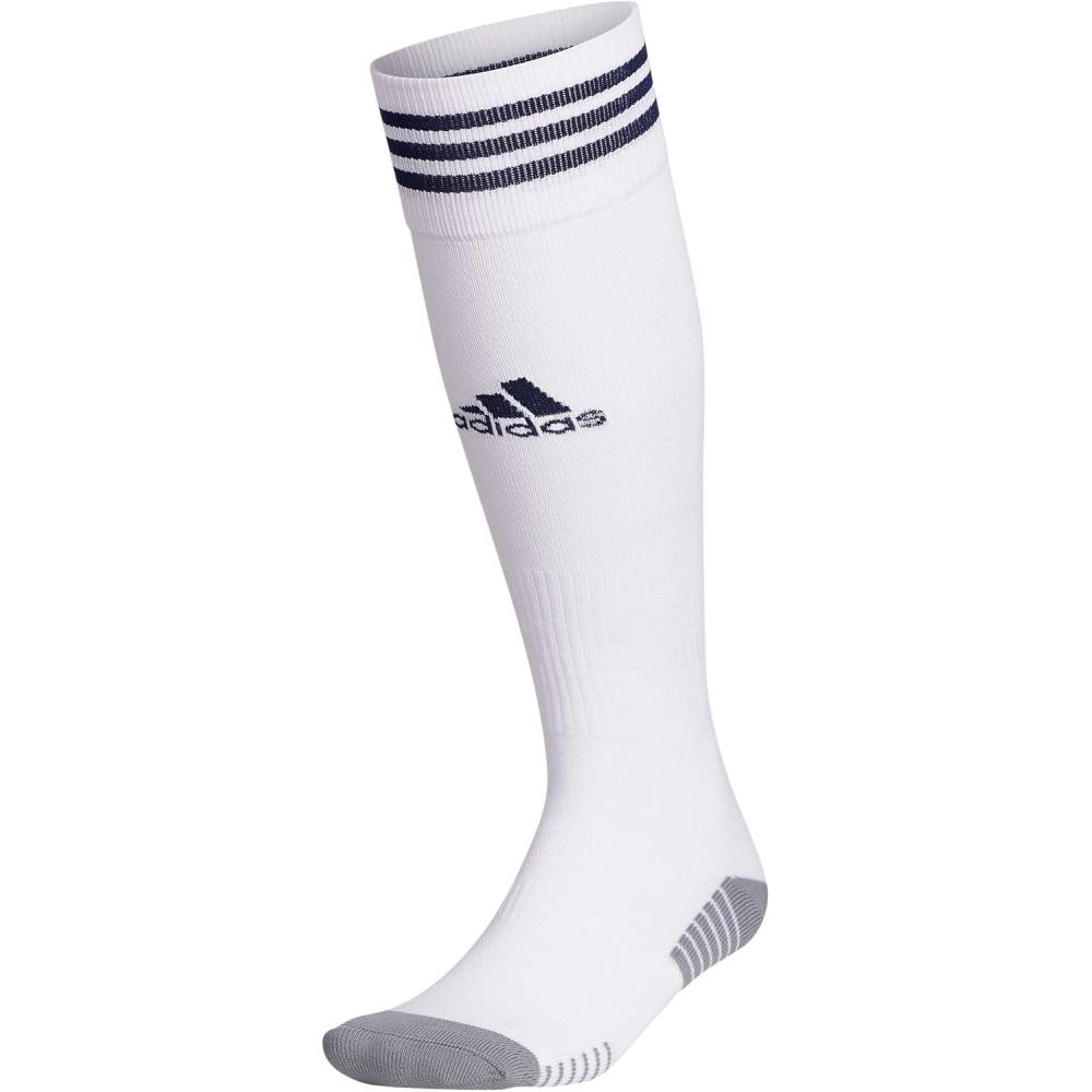 image:imageadidas unisexadult Copa Zone Cushion 4 Soccer Socks 1pairWhiteTeam Navy Blue