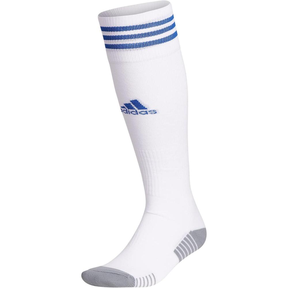 image:imageadidas unisexadult Copa Zone Cushion 4 Soccer Socks 1pairWhiteTeam Royal Blue