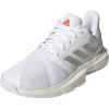 White/Silver Metallic/Solar Red