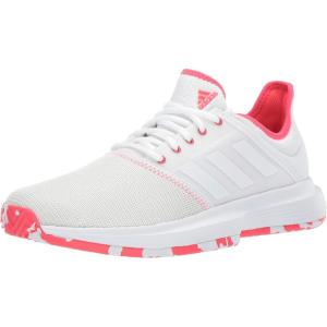 adidas Gamecourt Tennis Shoe(White/White/Shock Red)