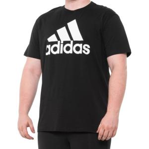 adidas Men’s Basic Badge Of Sport T-Shirt(Black-white)