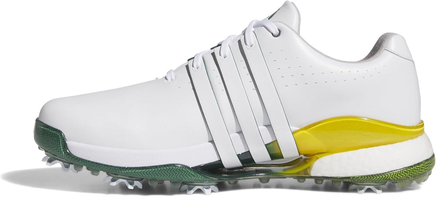 image:imageAdidas Mens Tour360 24 Golf ShoesFootwear WhiteCollegiate GreenYellow