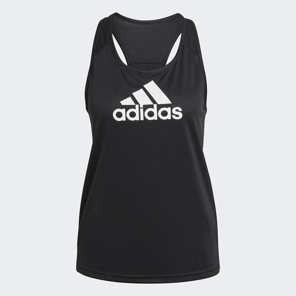 image:imageAdidas Womens Aeroready Designed 2 Move Logo Sport Tank TopBlackWhite
