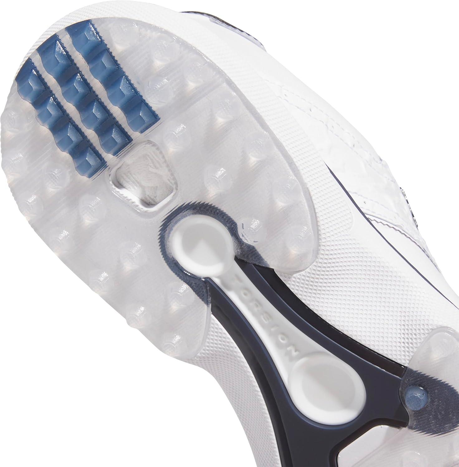 image:imageadidas Mens Golf Shoe SneakerFtwr WhiteCollegiate NavyHalo Silver