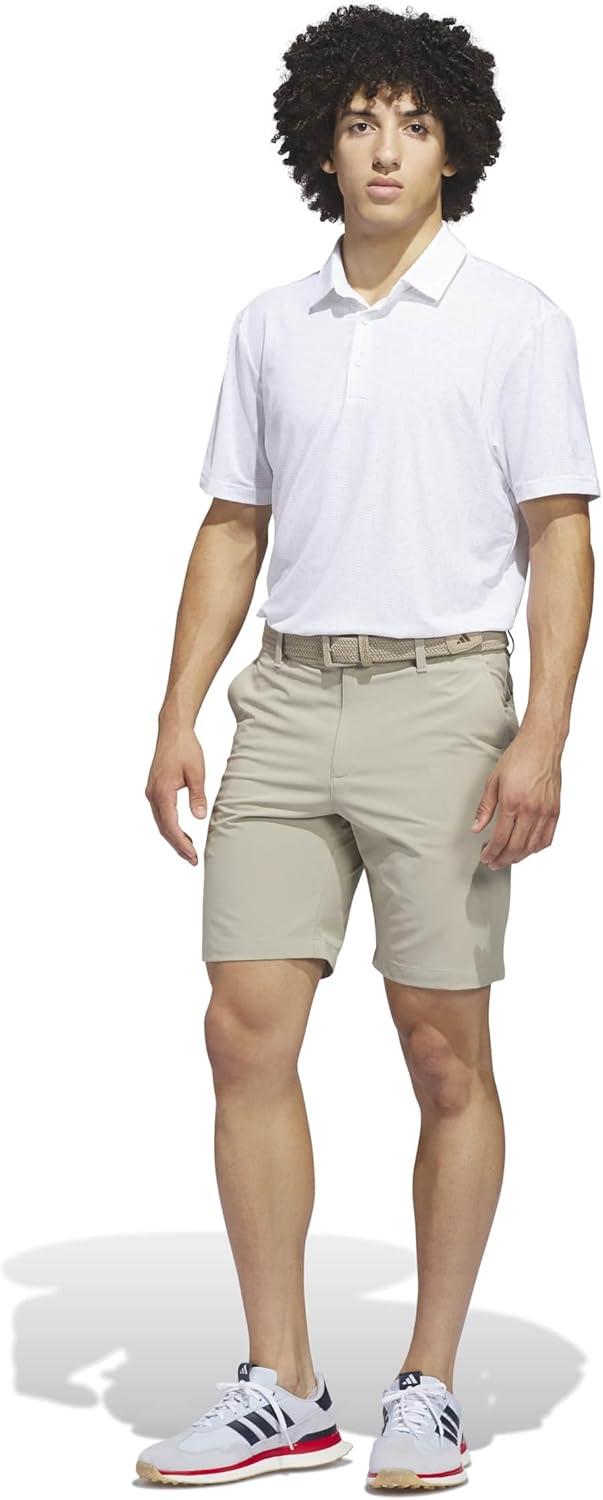 image:imageadidas Mens Ultimate365 Mesh Print Climacool PoloCrystal Sky