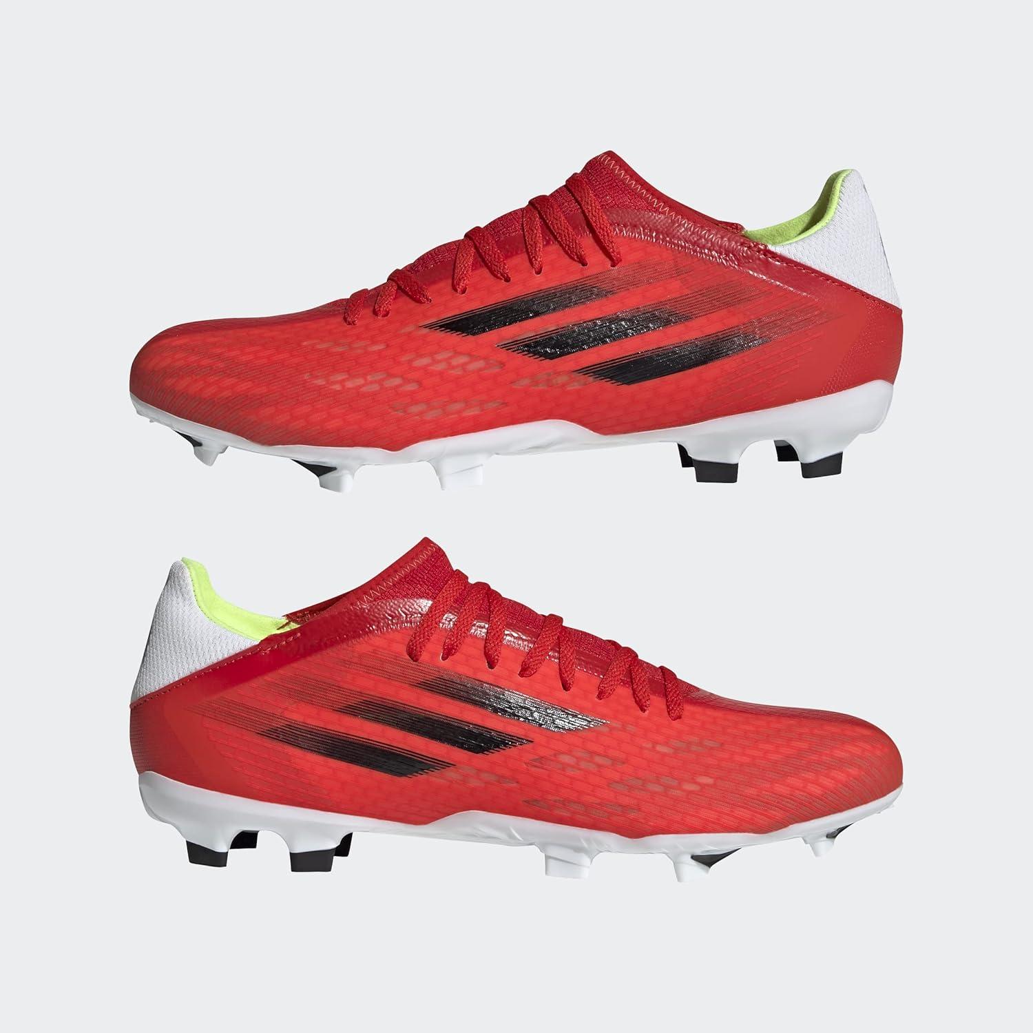 image:imageadidas Mens X Speedflow3 Firm Ground Soccer Cleats Firm Ground WhiteRedBlackSolar Red