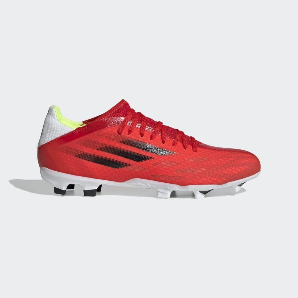 image:imageadidas Mens X Speedflow3 Firm Ground Soccer Cleats Firm Ground WhiteRedBlackSolar Red