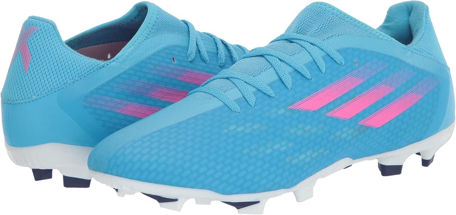 image:imageadidas Mens X Speedflow3 Firm Ground Soccer Cleats Firm Ground WhiteSky RushTeam Shock PinkWhite