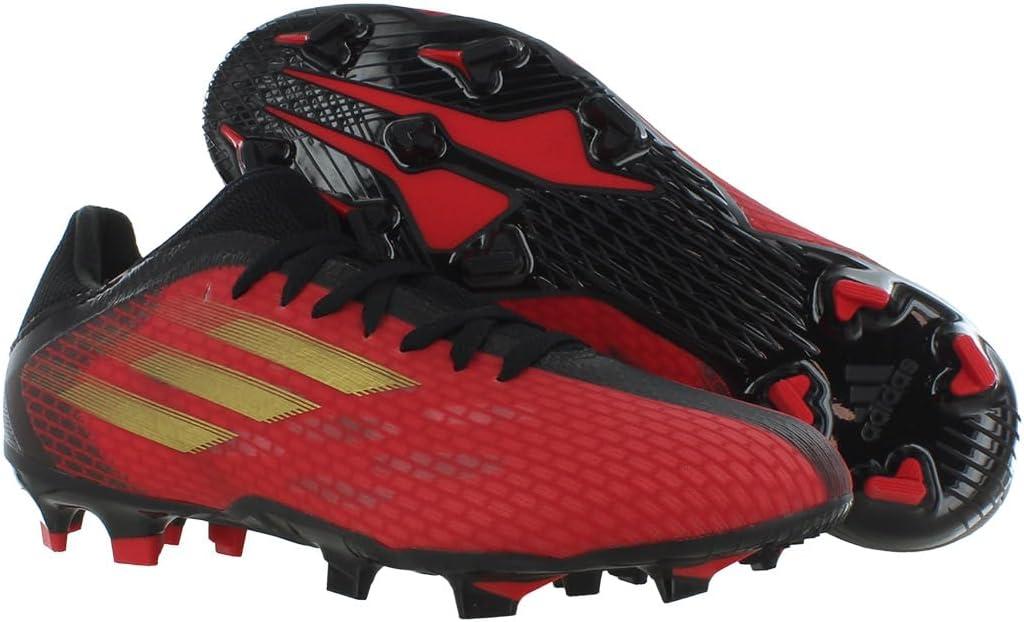image:imageadidas Mens X Speedflow3 Firm Ground Soccer Cleats Firm Ground WhiteVivid RedGold MetallicCore Blackred