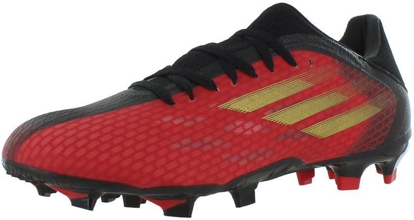 image:imageadidas Mens X Speedflow3 Firm Ground Soccer Cleats Firm Ground WhiteVivid RedGold MetallicCore Blackred
