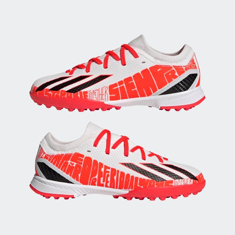 image:imageadidas UnisexChild X Speedportal3 Turf Football ShoesFtwr WhiteCore BlackSolar Red