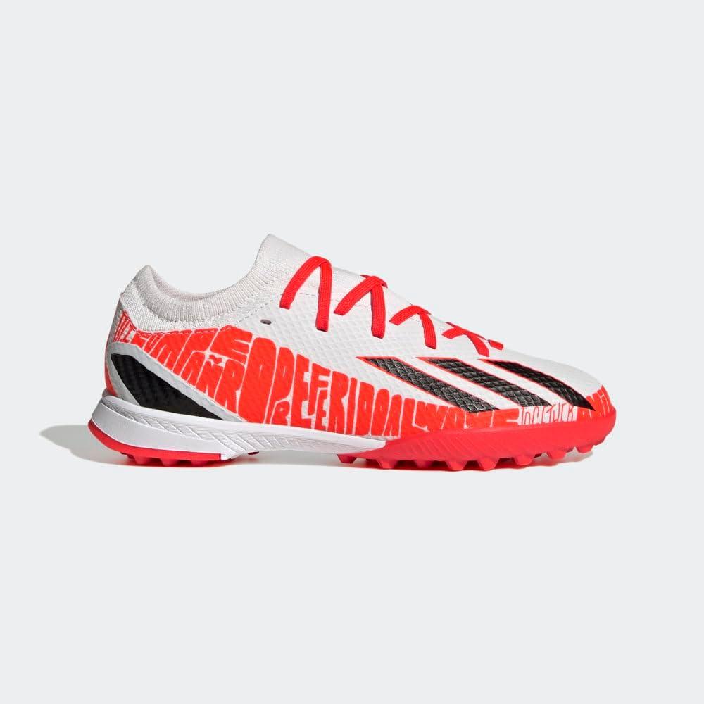 image:imageadidas UnisexChild X Speedportal3 Turf Football ShoesFtwr WhiteCore BlackSolar Red