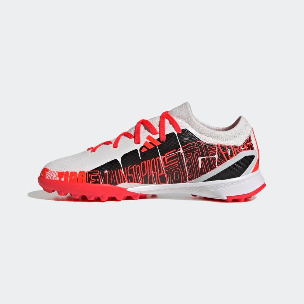 image:imageadidas UnisexChild X Speedportal3 Turf Football ShoesFtwr WhiteCore BlackSolar Red