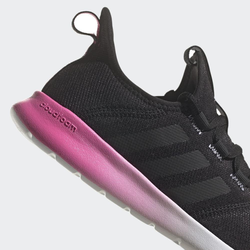 image:imageadidas Womens Cloudfoam Pure Running ShoeCore BlackCore BlackLight Purple