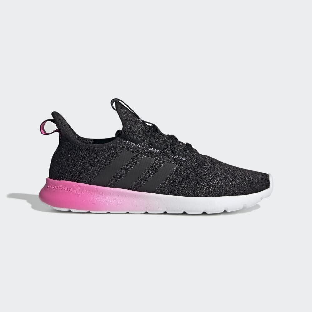 image:imageadidas Womens Cloudfoam Pure Running ShoeCore BlackCore BlackLight Purple