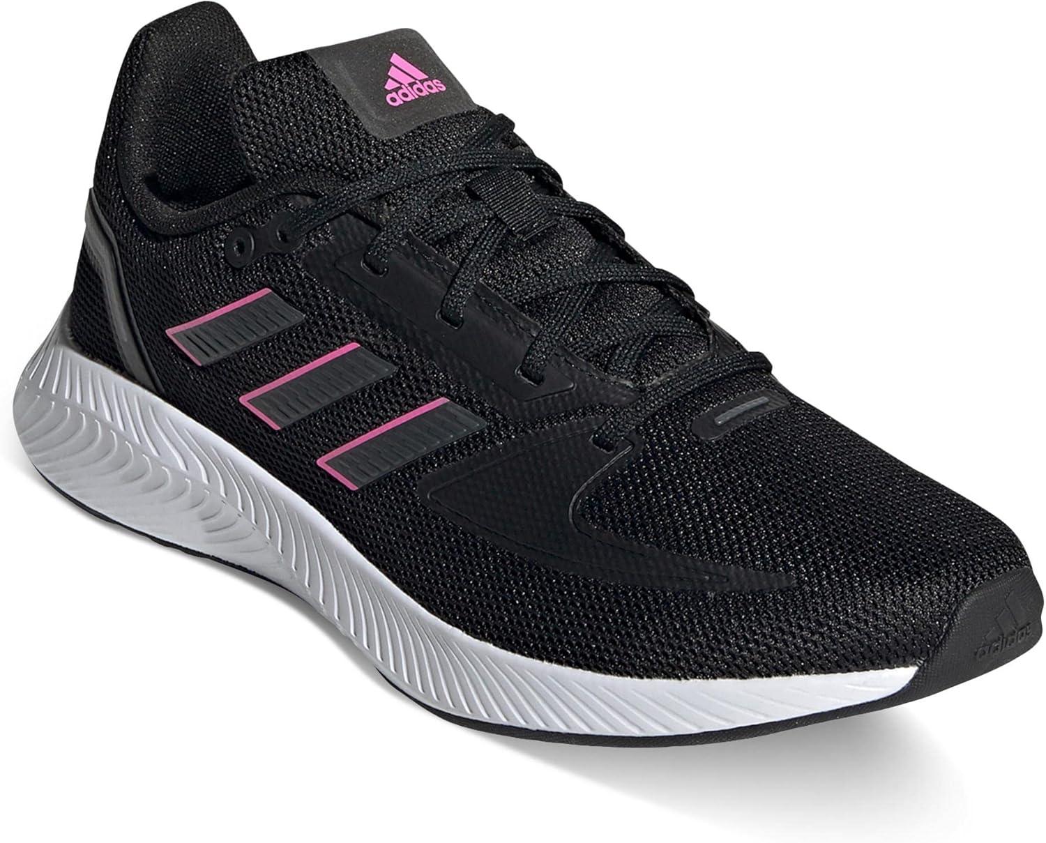 image:imageadidas Womens Energy Cloud V Running ShoeCore Black Grey Six Screaming Pink