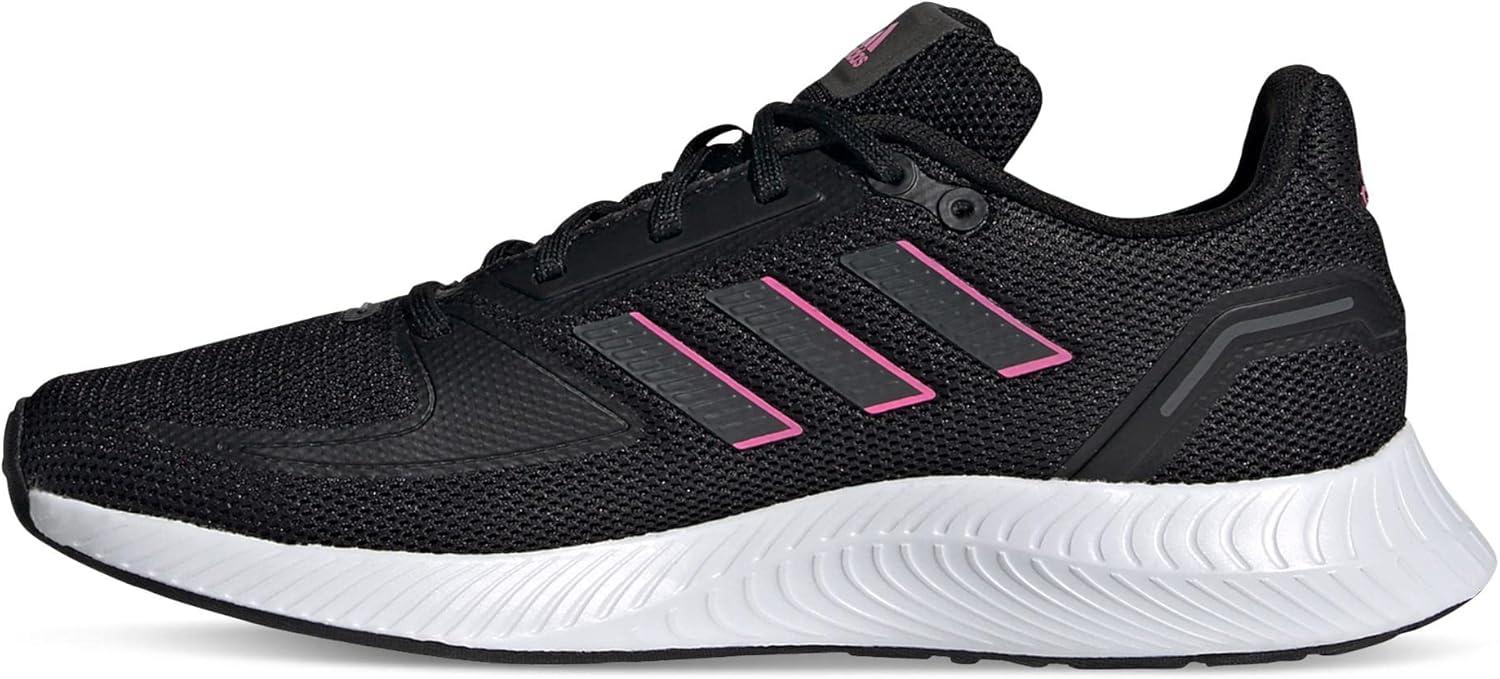 image:imageadidas Womens Energy Cloud V Running ShoeCore Black Grey Six Screaming Pink