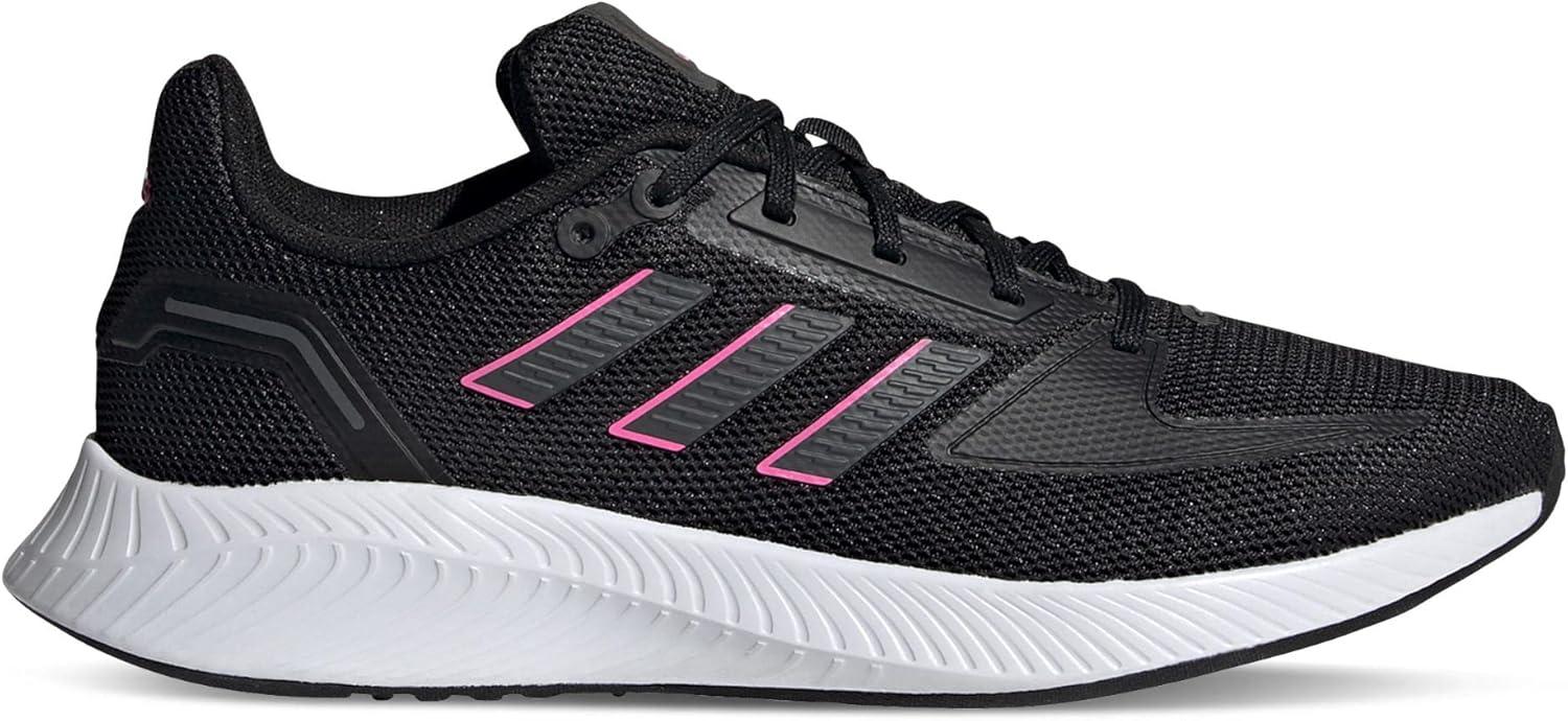 image:imageadidas Womens Energy Cloud V Running ShoeCore Black Grey Six Screaming Pink