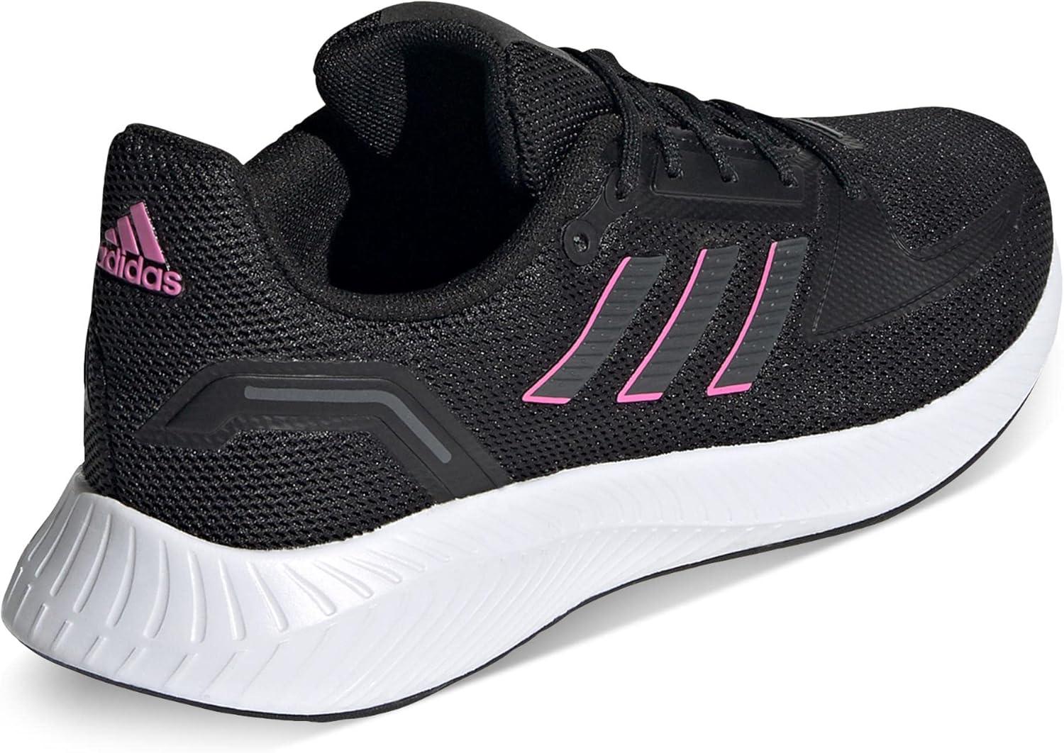 image:imageadidas Womens Energy Cloud V Running ShoeCore Black Grey Six Screaming Pink