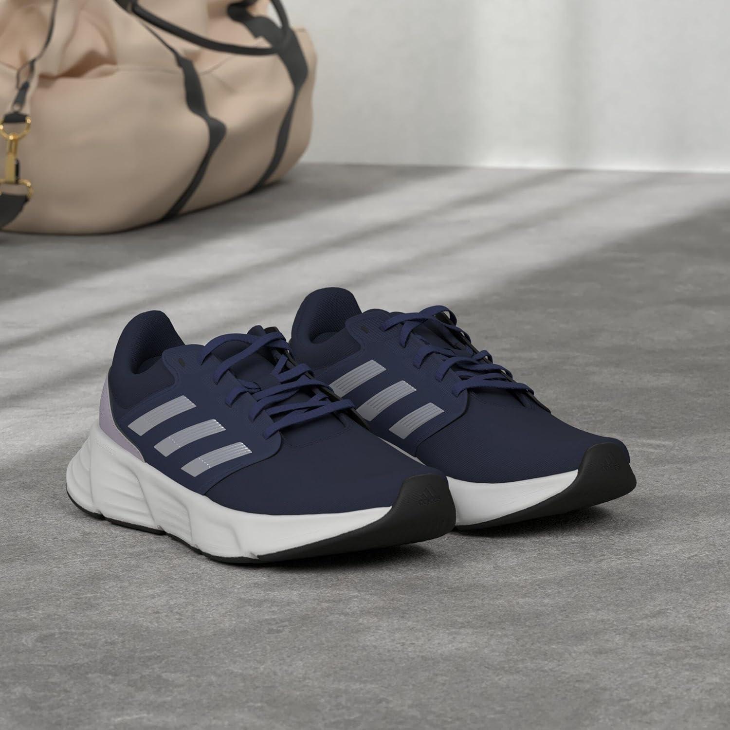 image:imageadidas Womens Energy Cloud V Running ShoeDark Blue Silver Met Silver Dawn