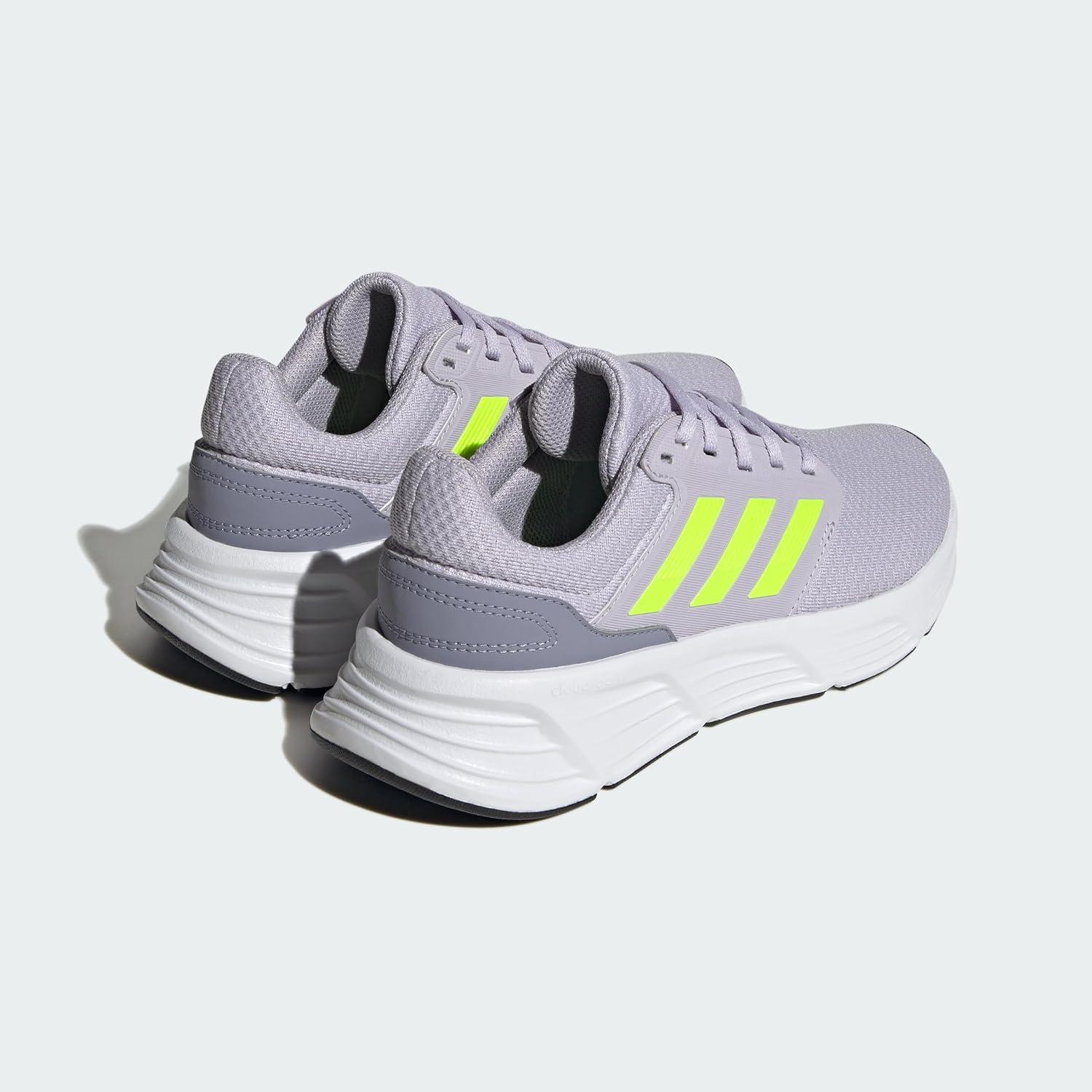 image:imageadidas Womens Energy Cloud V Running ShoeSilver Dawn Lucid Lemon Silver Violet