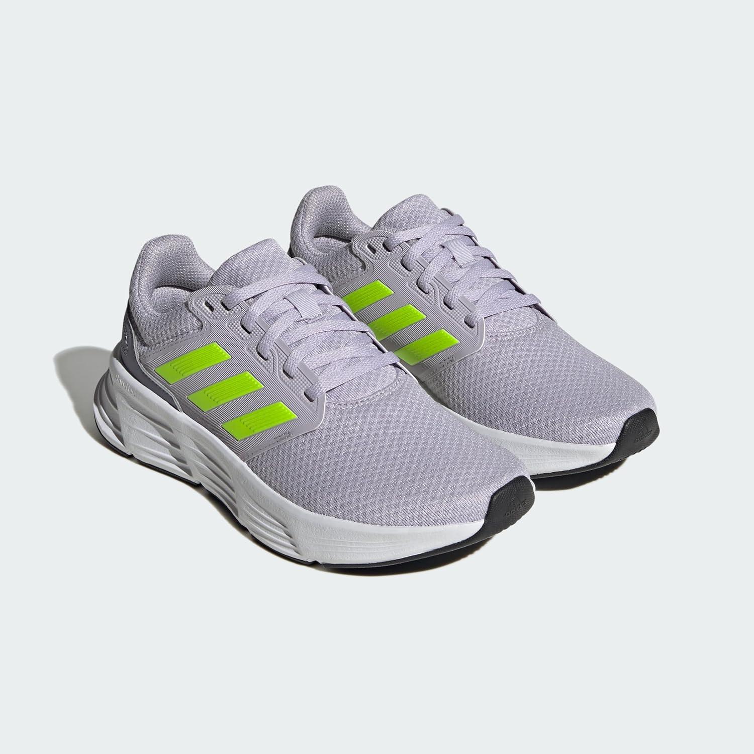 image:imageadidas Womens Energy Cloud V Running ShoeSilver Dawn Lucid Lemon Silver Violet