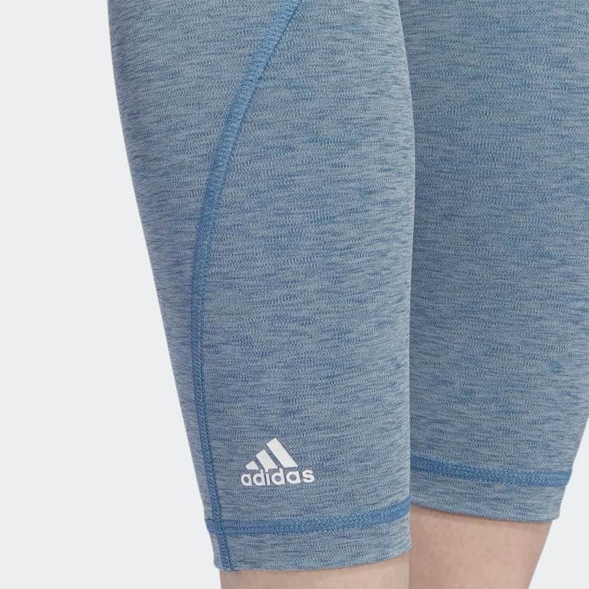 image:imageadidas Womens Optime Trainicons 3Stripes 78 TightsAltered Blue Mel