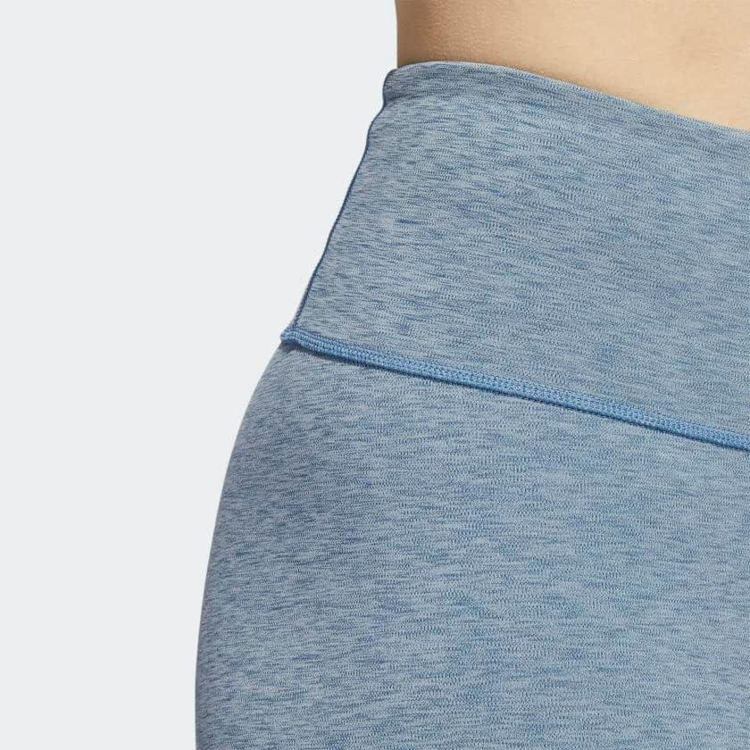 image:imageadidas Womens Optime Trainicons 3Stripes 78 TightsAltered Blue Mel