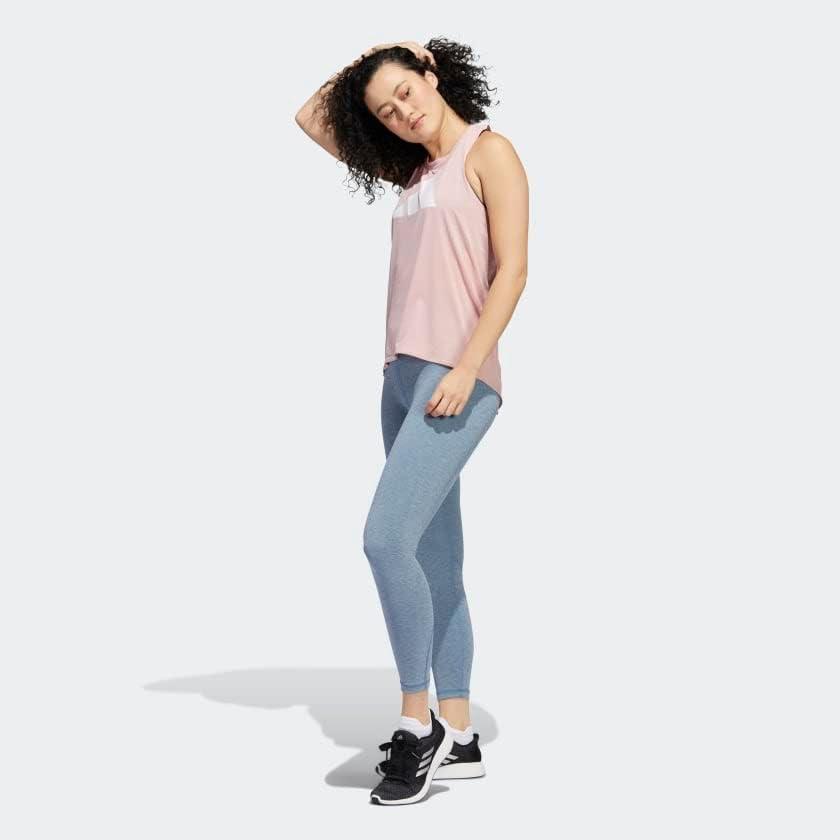 image:imageadidas Womens Optime Trainicons 3Stripes 78 TightsAltered Blue Mel